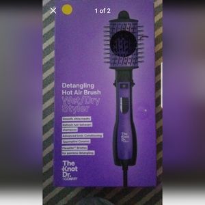 Detangling hot air Brush